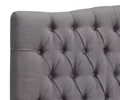 Gray Celeste Upholstered Queen Headboard 10 Gray Celeste Upholstered Queen Headboard -Chic Furniture Store 810513487 4