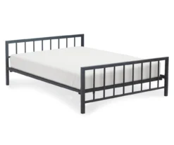 Black Evans King Platform Bed -Chic Furniture Store 810513490 2