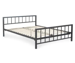 Black Evans King Platform Bed -Chic Furniture Store 810513490 3