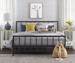 Black Evans King Platform Bed -Chic Furniture Store 810513490 4