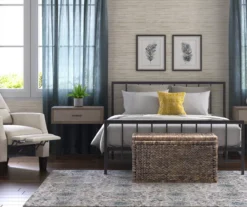 Black Evans King Platform Bed -Chic Furniture Store 810513490 5