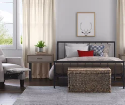 Black Evans King Platform Bed -Chic Furniture Store 810513490 9