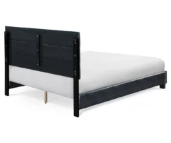 Black Hudson Queen Leather Upholstered Bed -Chic Furniture Store 810513493 12