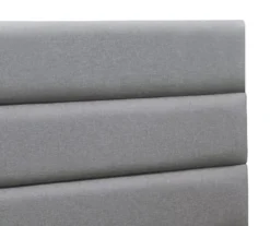 Gray Hudson Queen Upholstered Linen Fabric Bed -Chic Furniture Store 810513495 7
