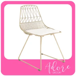 Vivi Metal Dining Chairs, 2-Pack 33 Vivi Metal Dining Chairs, 2-Pack -Chic Furniture Store 810513496