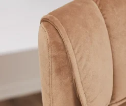 Hannah Beige Microfiber Office Chair -Chic Furniture Store 810513511 4