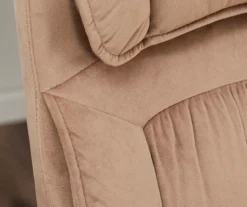 Hannah Beige Microfiber Office Chair -Chic Furniture Store 810513511 5