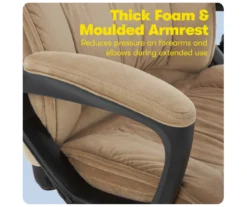 Hannah Beige Microfiber Office Chair -Chic Furniture Store 810513511 A0 7