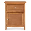 Alcott Light Brown Side Table With Drawer 1 Alcott Light Brown Side Table With Drawer -Chic Furniture Store 810513518 12
