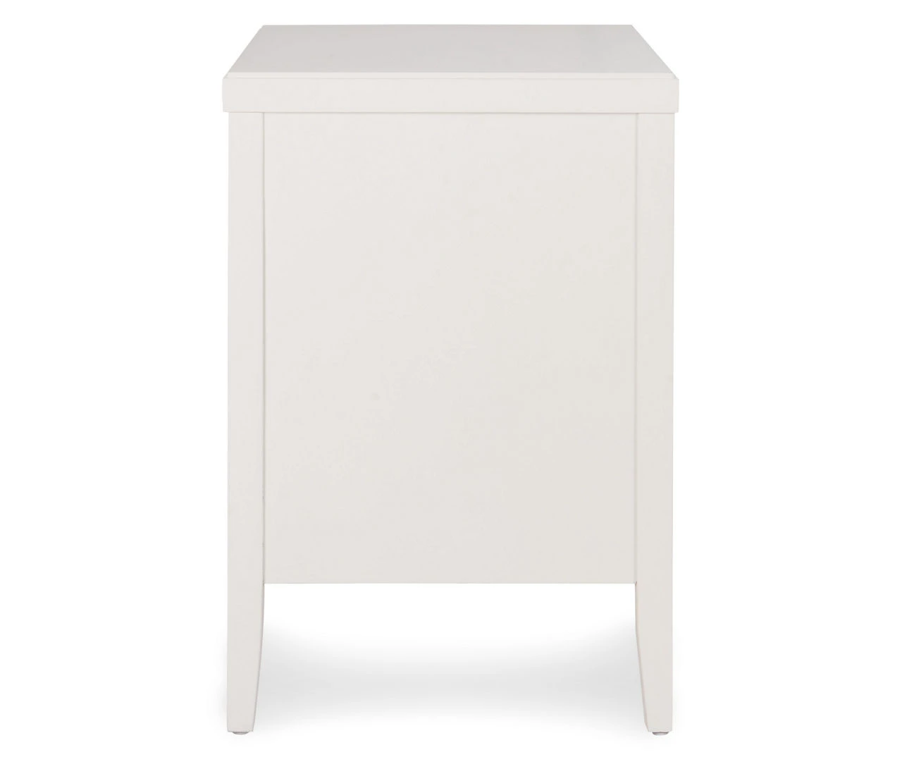 White Finley Wood 3-Drawer Nightstand 16 White Finley Wood 3-Drawer Nightstand - Image 14