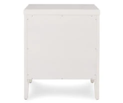 White Finley Wood 3-Drawer Nightstand 34 White Finley Wood 3-Drawer Nightstand -Chic Furniture Store 810513520 16