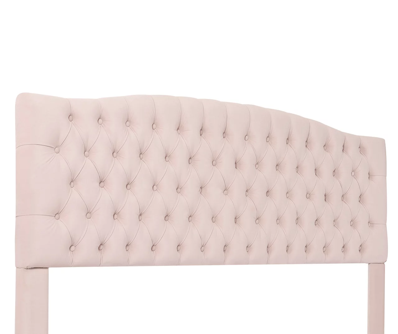 French Blush Pink Celeste Upholstered King Headboard 6 French Blush Pink Celeste Upholstered King Headboard - Image 4