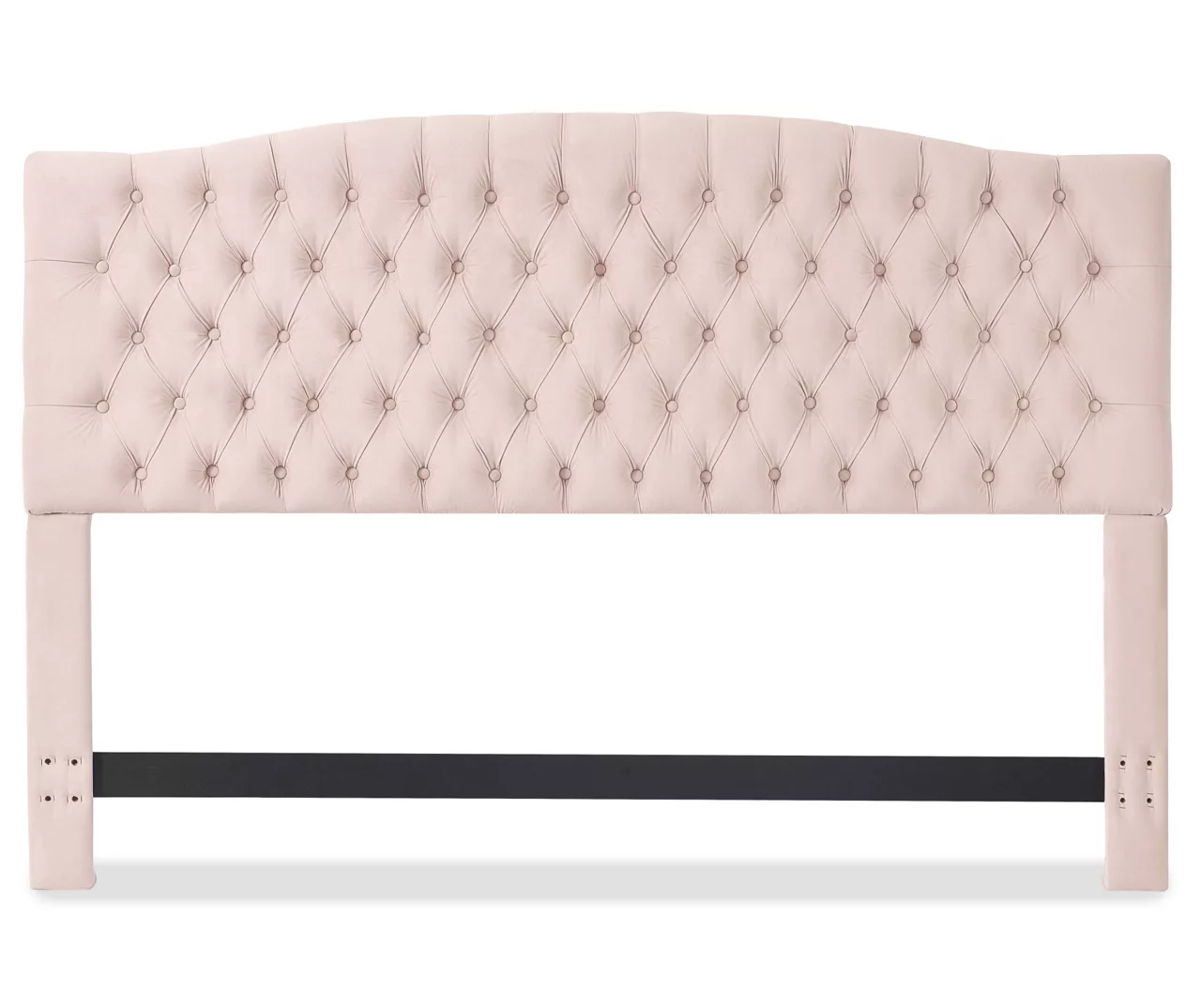 French Blush Pink Celeste Upholstered King Headboard 3 French Blush Pink Celeste Upholstered King Headboard