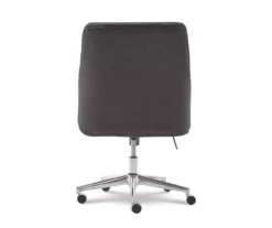 Leighton Dark Gray Memory Foam Fabric Office Chair -Chic Furniture Store 810513537 12