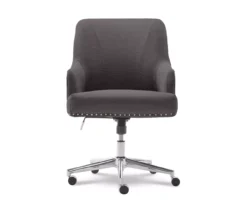 Leighton Dark Gray Memory Foam Fabric Office Chair -Chic Furniture Store 810513537 9
