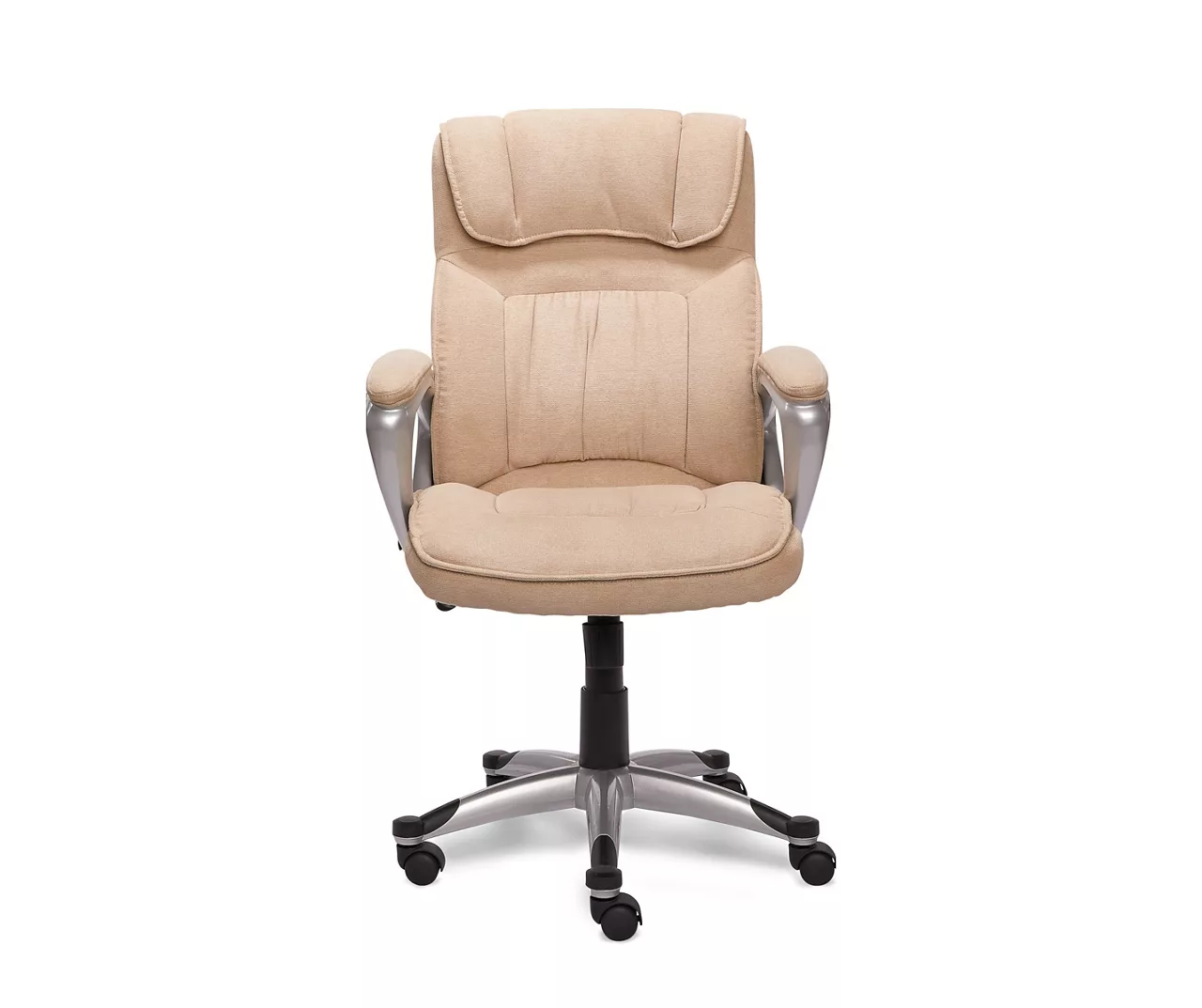 Fawn Tan Linen Executive Office Chair 3 Fawn Tan Linen Executive Office Chair