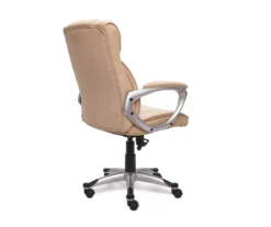 Fawn Tan Linen Executive Office Chair 13 Fawn Tan Linen Executive Office Chair -Chic Furniture Store 810513549 6