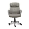 Glacial Gray Linen Executive Office Chair 2 Glacial Gray Linen Executive Office Chair -Chic Furniture Store 810513550 4