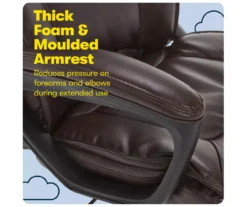 Hannah Brown Bonded Leather Office Chair -Chic Furniture Store 810513551 A0 7