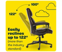 Hannah Brown Bonded Leather Office Chair -Chic Furniture Store 810513551 A0 8