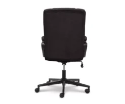 Hannah Charcoal Gray Microfiber Office Chair -Chic Furniture Store 810513553 12