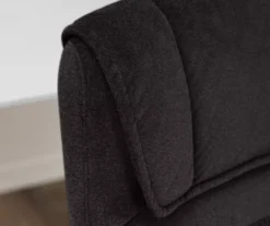 Hannah Charcoal Gray Microfiber Office Chair -Chic Furniture Store 810513553 4