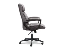 Gray & Black Executive Office Chair 17 Gray & Black Executive Office Chair -Chic Furniture Store 810513554 11