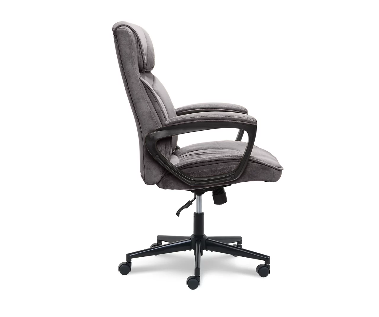 Gray & Black Executive Office Chair 5 Gray & Black Executive Office Chair - Image 3