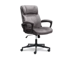 Gray & Black Executive Office Chair 16 Gray & Black Executive Office Chair -Chic Furniture Store 810513554 2
