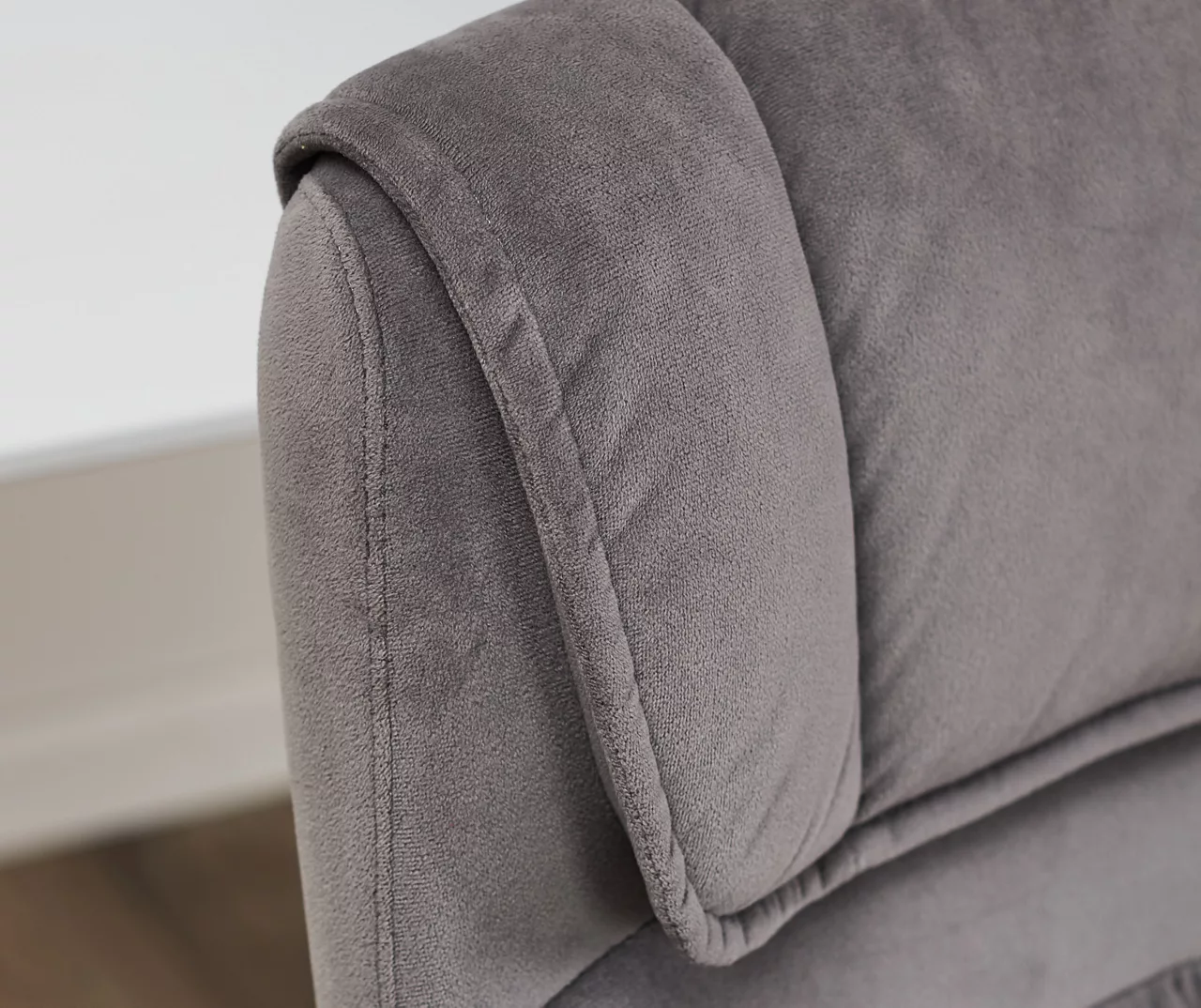 Gray & Black Executive Office Chair 8 Gray & Black Executive Office Chair - Image 6