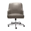 Leighton Gray Memory Foam Bonded Leather Office Chair -Chic Furniture Store 810513560 11
