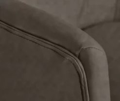 Leighton Gray Memory Foam Bonded Leather Office Chair -Chic Furniture Store 810513560 5