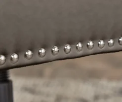 Leighton Gray Memory Foam Bonded Leather Office Chair -Chic Furniture Store 810513560 8