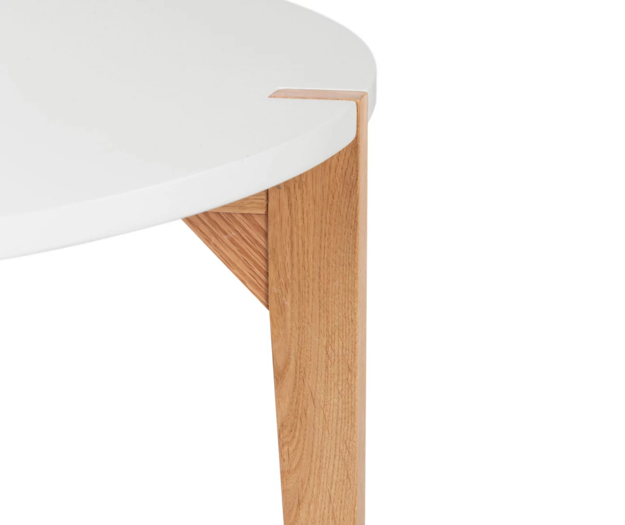 White Round Coffee Table 5 White Round Coffee Table - Image 3