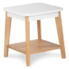 White Square Side Table -Chic Furniture Store 810513568 2