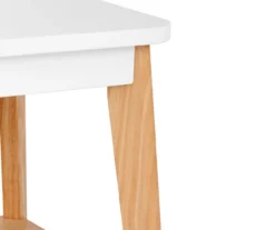 White Square Side Table -Chic Furniture Store 810513568 6
