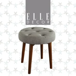 Penelope Tufted Stool -Chic Furniture Store 810513571