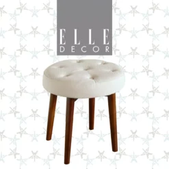 Penelope Tufted Stool -Chic Furniture Store 810513572