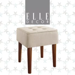 Aria Tufted Stool -Chic Furniture Store 810513575