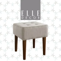 Aria Tufted Stool -Chic Furniture Store 810513576