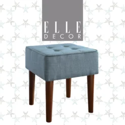 Aria Tufted Stool -Chic Furniture Store 810513577