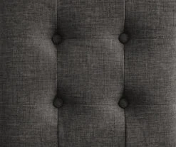 Aria Charcoal Grey Tufted Stool -Chic Furniture Store 810513578 6