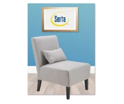 Serta Palisades Slipper Chair With Pillow -Chic Furniture Store 810513584