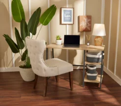 Eden Nailhead Upholstered Chair -Chic Furniture Store 810515879 B0 1