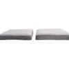 Oakmont Gray Replacement Patio Ottoman Cushions, 2-Pack -Chic Furniture Store 810516858 2