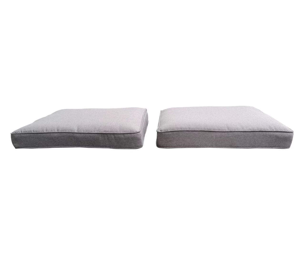 Oakmont Gray Replacement Patio Ottoman Cushions, 2-Pack 3 Oakmont Gray Replacement Patio Ottoman Cushions, 2-Pack
