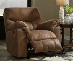 Boxberg Bark Faux Leather Rocker Recliner 13 Boxberg Bark Faux Leather Rocker Recliner -Chic Furniture Store 810519666 8