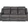 Jesolo Gray Reclining Sofa -Chic Furniture Store 810519671