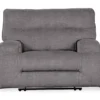 Coombs Charcoal Wide Seat Power Recliner 1 Coombs Charcoal Wide Seat Power Recliner -Chic Furniture Store 810519706
