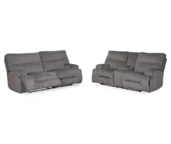 Coombs Charcoal Reclining Sofa -Chic Furniture Store 810519707 810519691 1